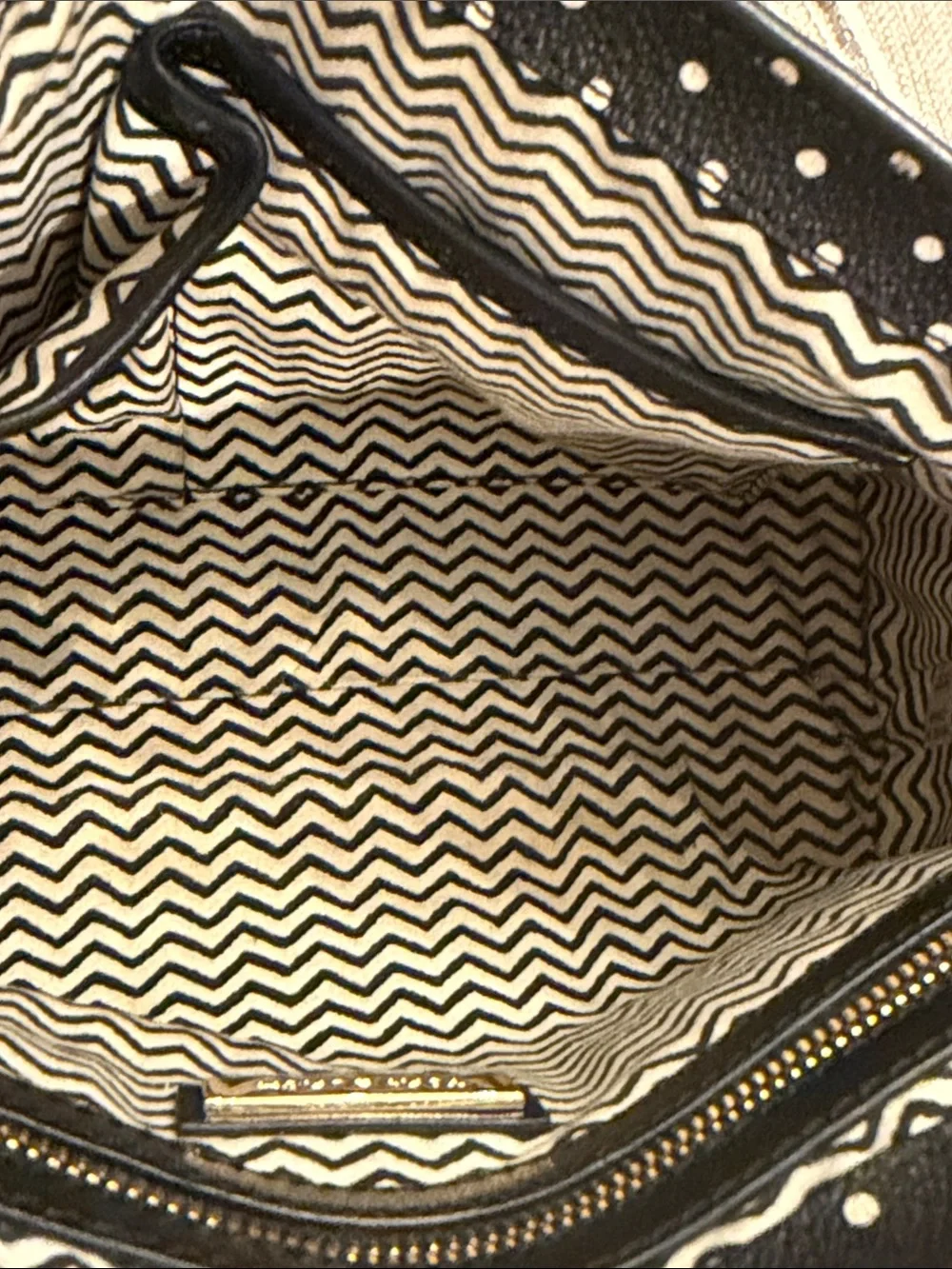 Tory Burch Kerrington Crossbody Viva Dot Bag with Gold Detailing